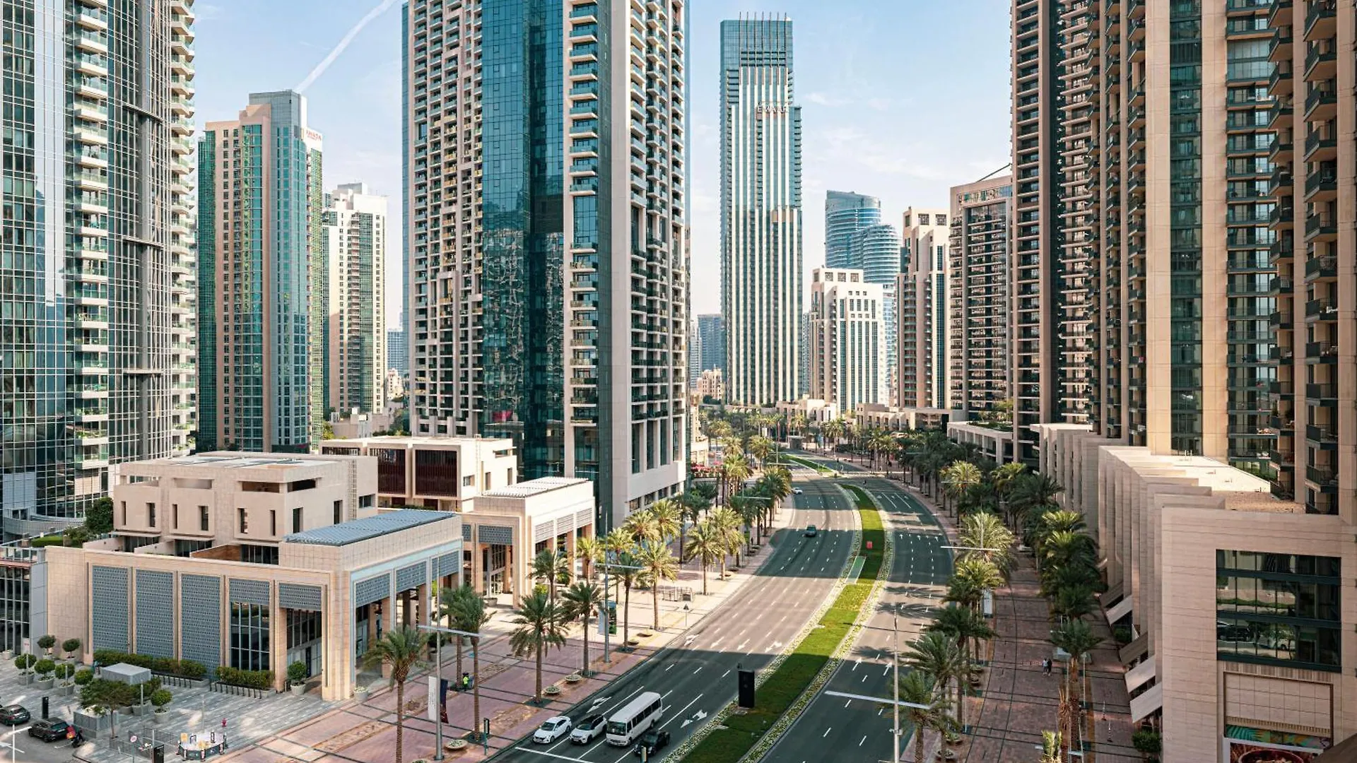 Modern Luxury Apartment Overlooking Burj Khalifa Dubai